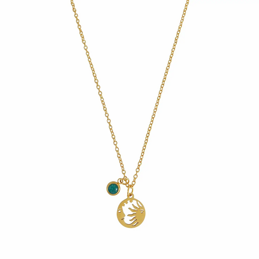 Moon &amp; Sun Necklace