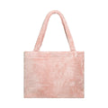 roze fluffy tas schoudertas vilix 